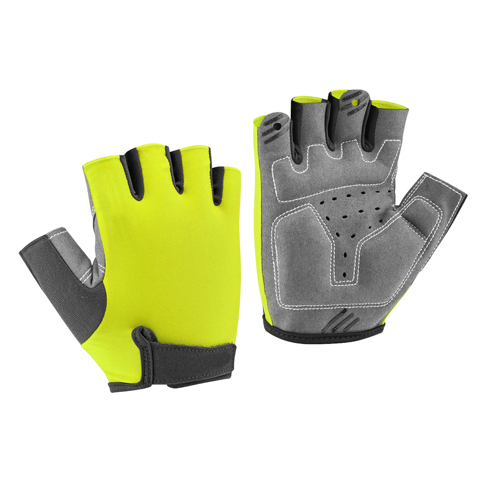 Summer mens Half finger bicycle gloves anti shock cycling gloves