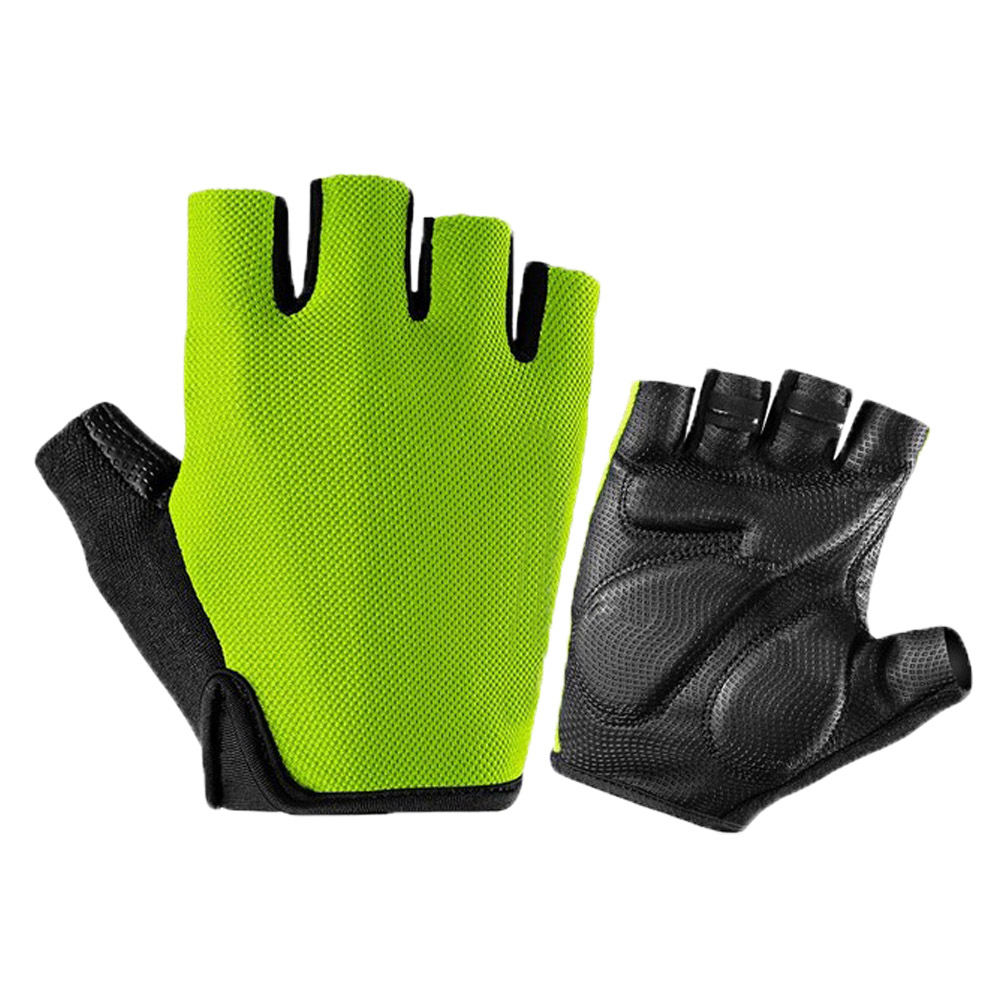 Summer Half fingers bike gloves shockproof breathable MTB mountain bike gloves sports cycling