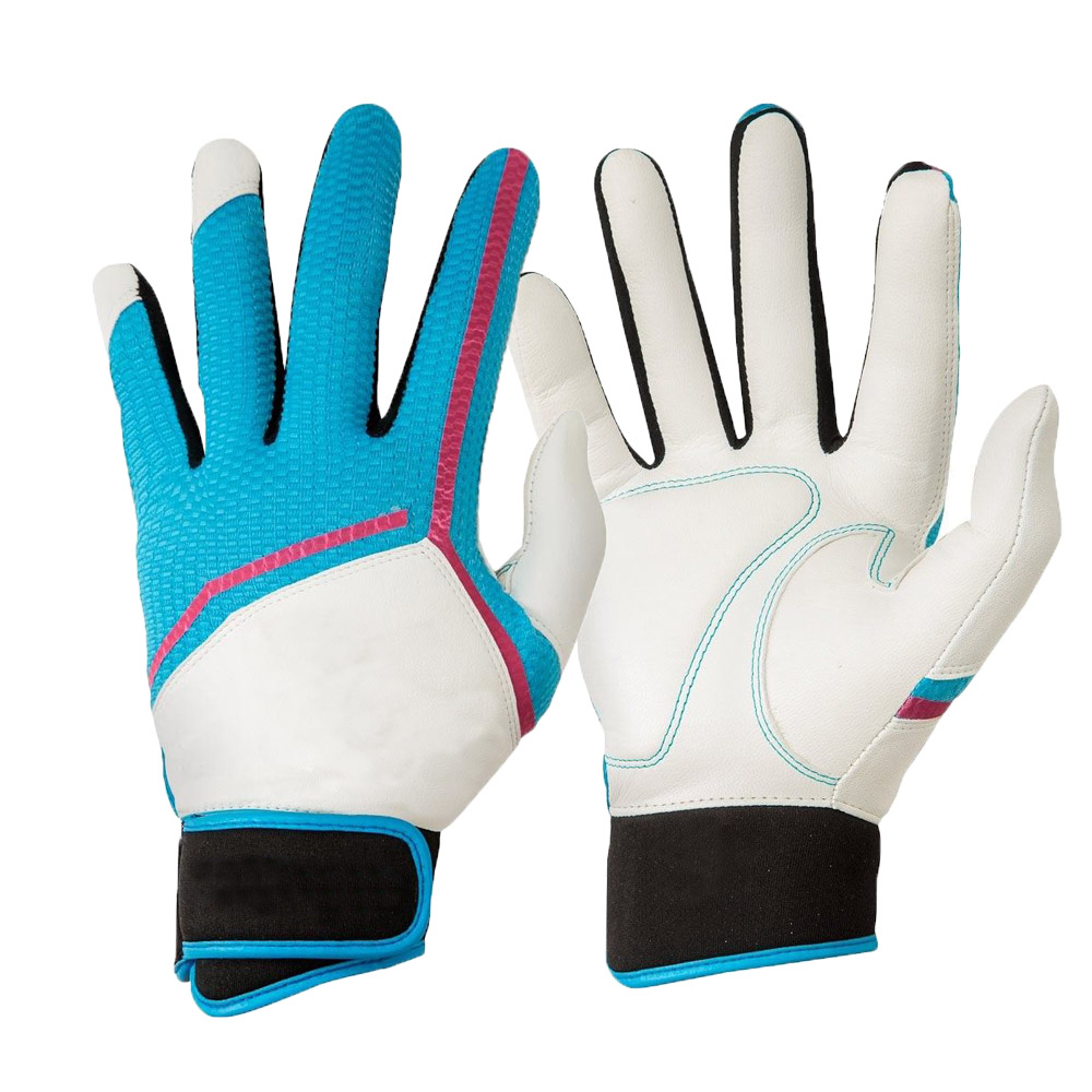 Team sports softball batting gloves custom adult batting gloves