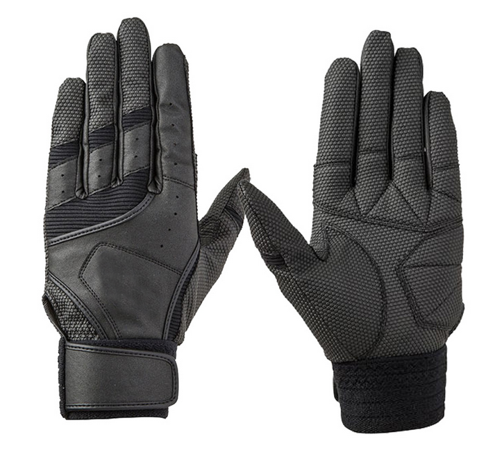 Baseball batting gloves cheap synthetic leather youth gloves