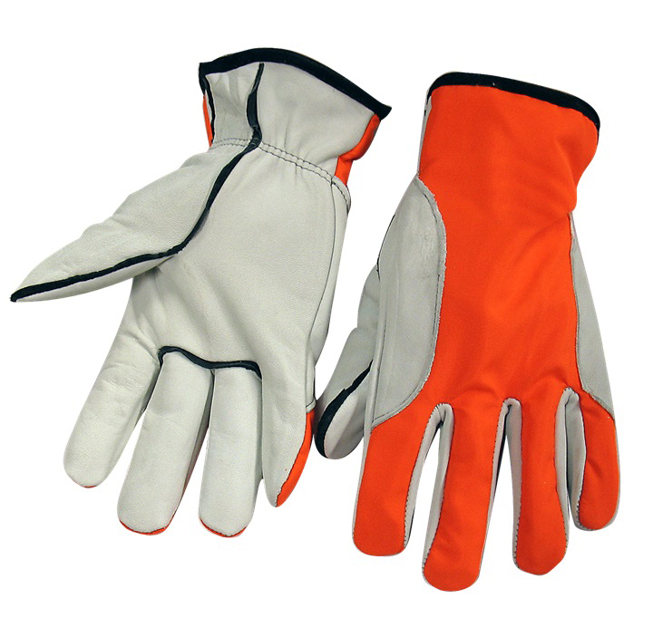 Durable Safety gloves pu leather industrial hand gloves protection size XXL
