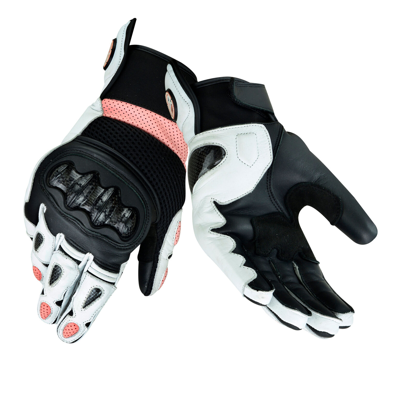 Hot sale women durable ventilating leather full finger outdoor motorcycle gloves