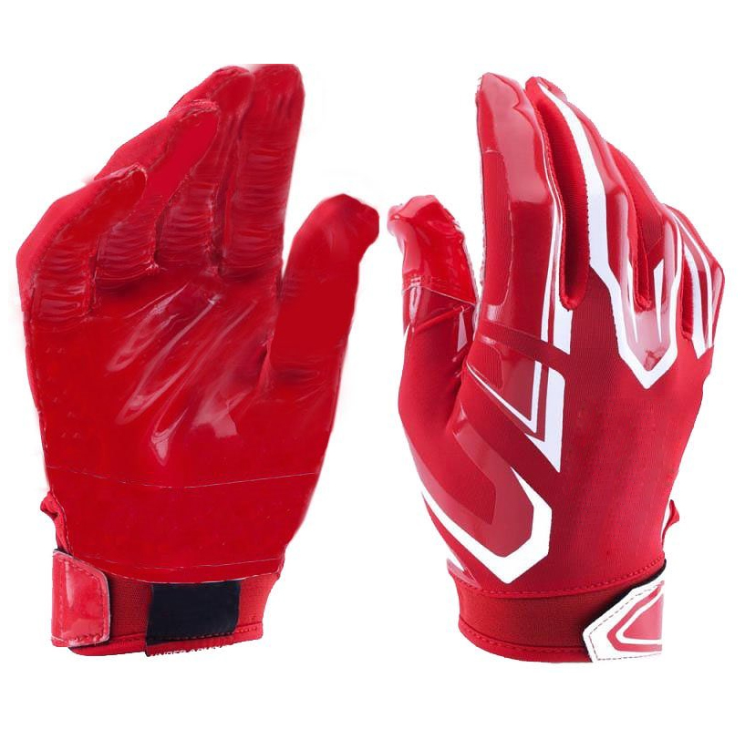 Hot sale customized american football gloves custom football gloves