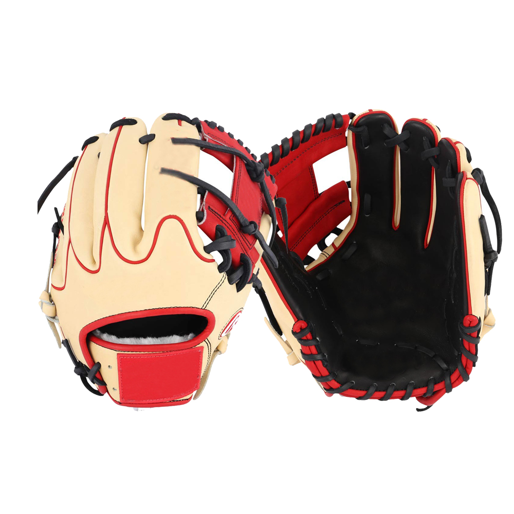 11.75 inch Baseball Glove professional blonde kip leather baseball infielding gloves