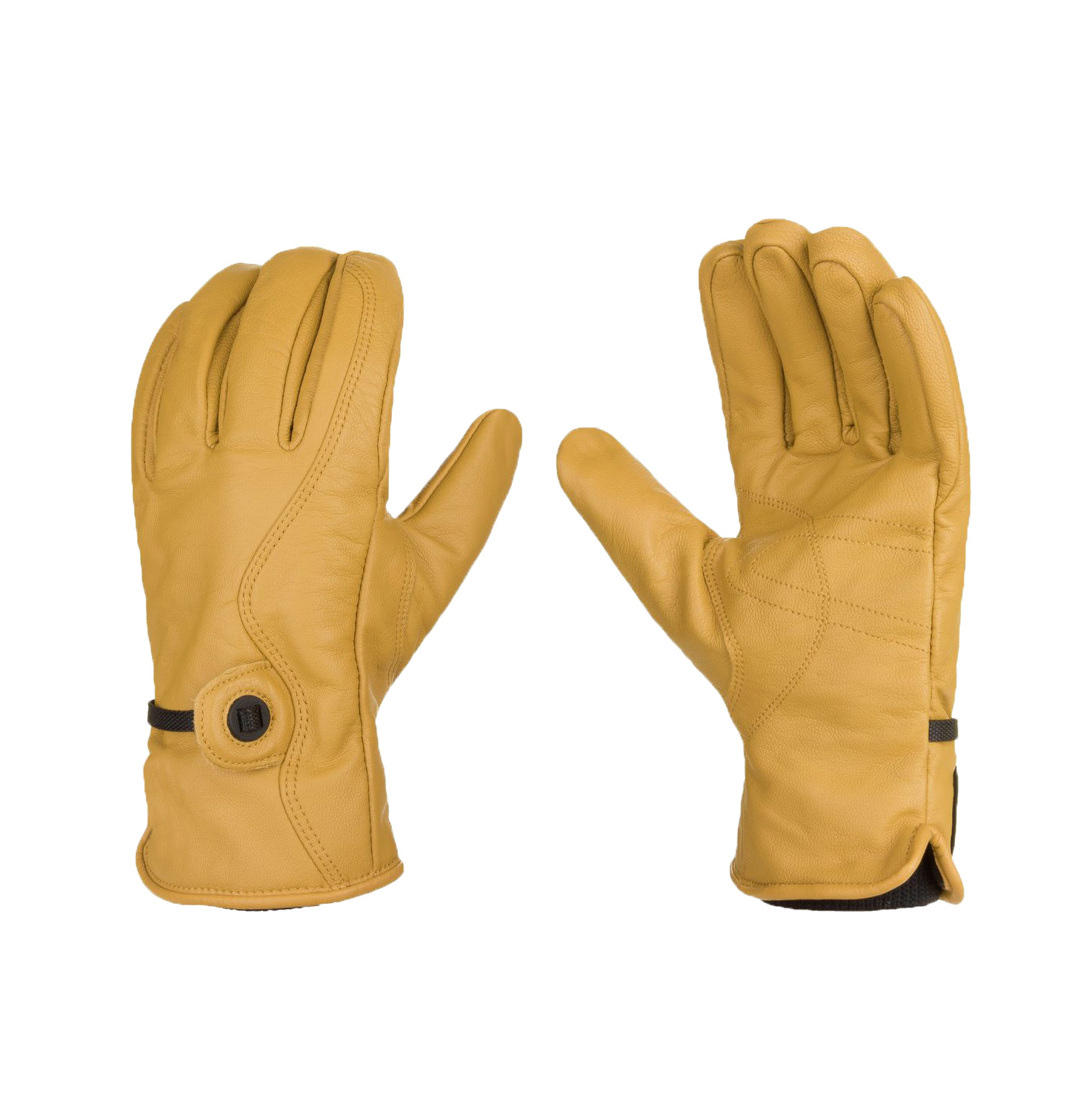 Yellow Leather Safety Gloves Welding Heat and Cut Resistance Working Glove Hand Protective