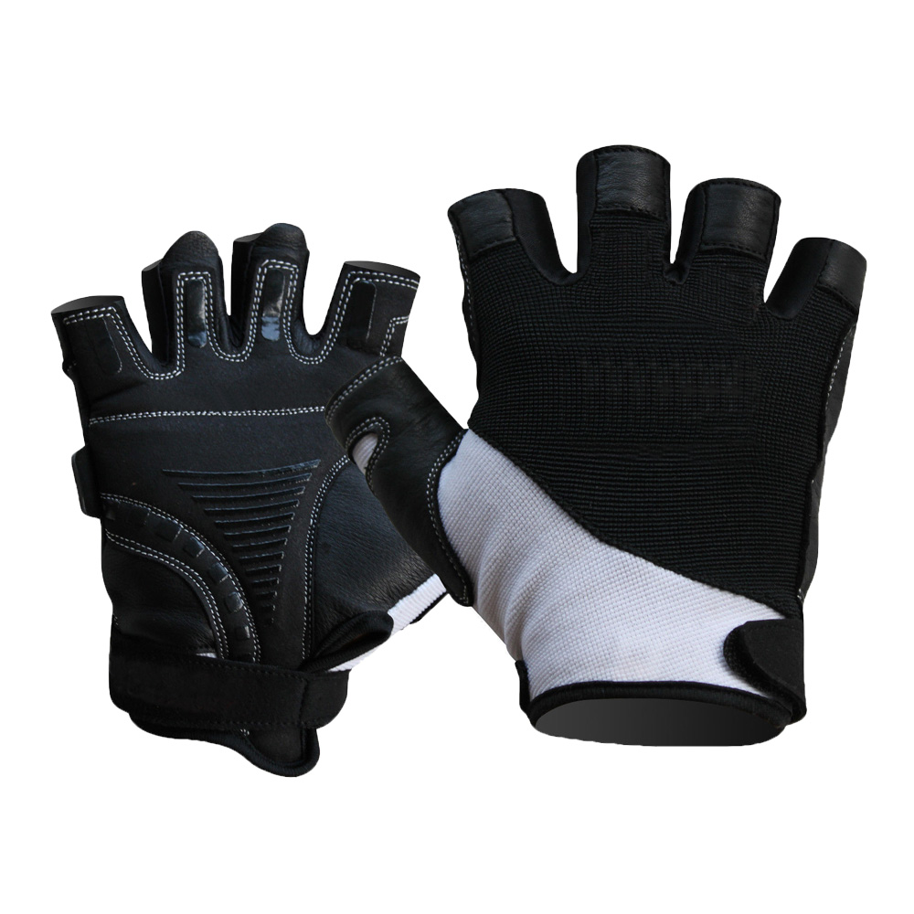 Weight Lifting Gloves Pro mens Gym Gloves Leather Training Sports Workout Fitness