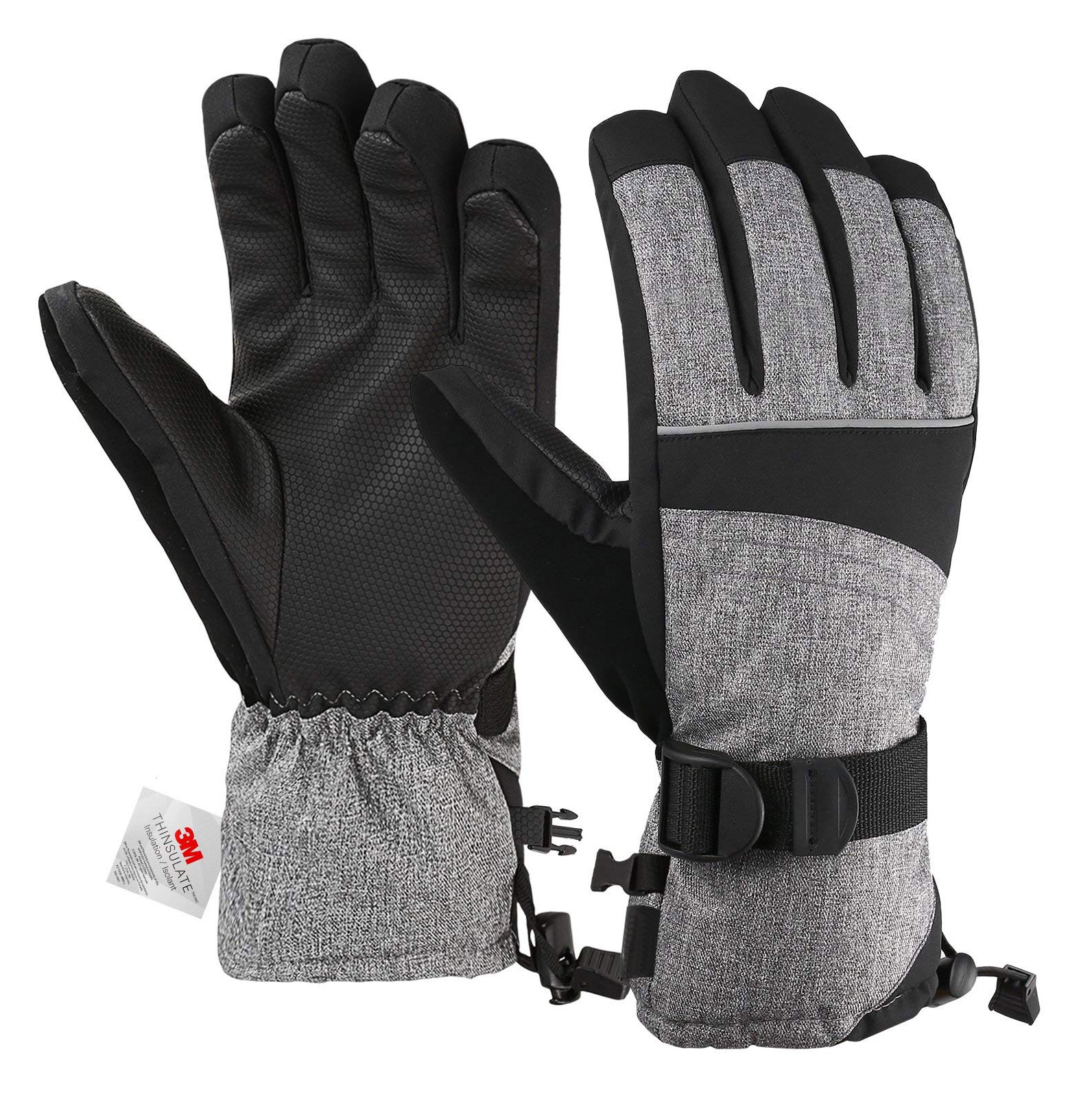 new design women's electrical heated gloves ski gloves