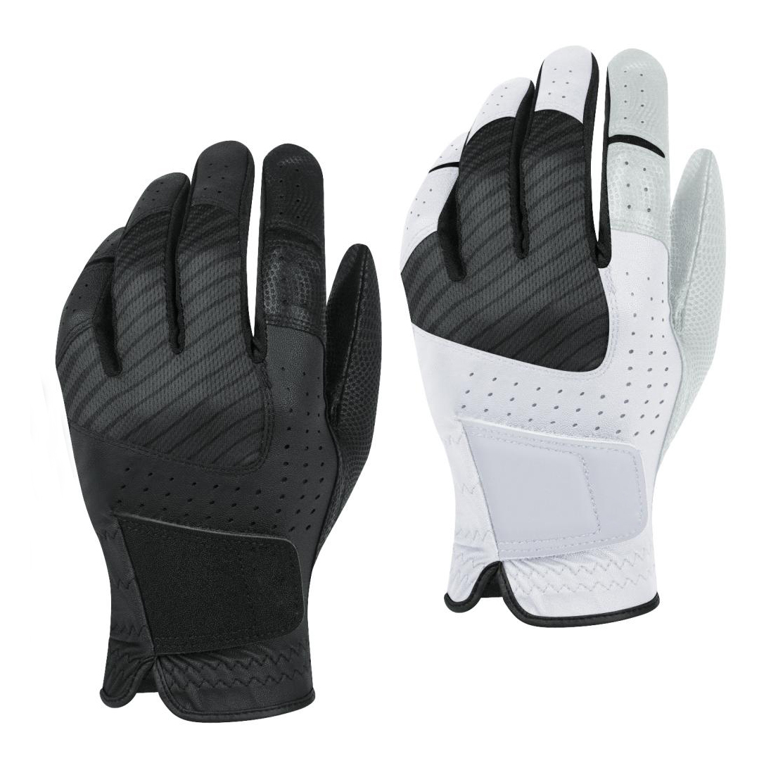 Men's left right hand personalised best quality golf gloves