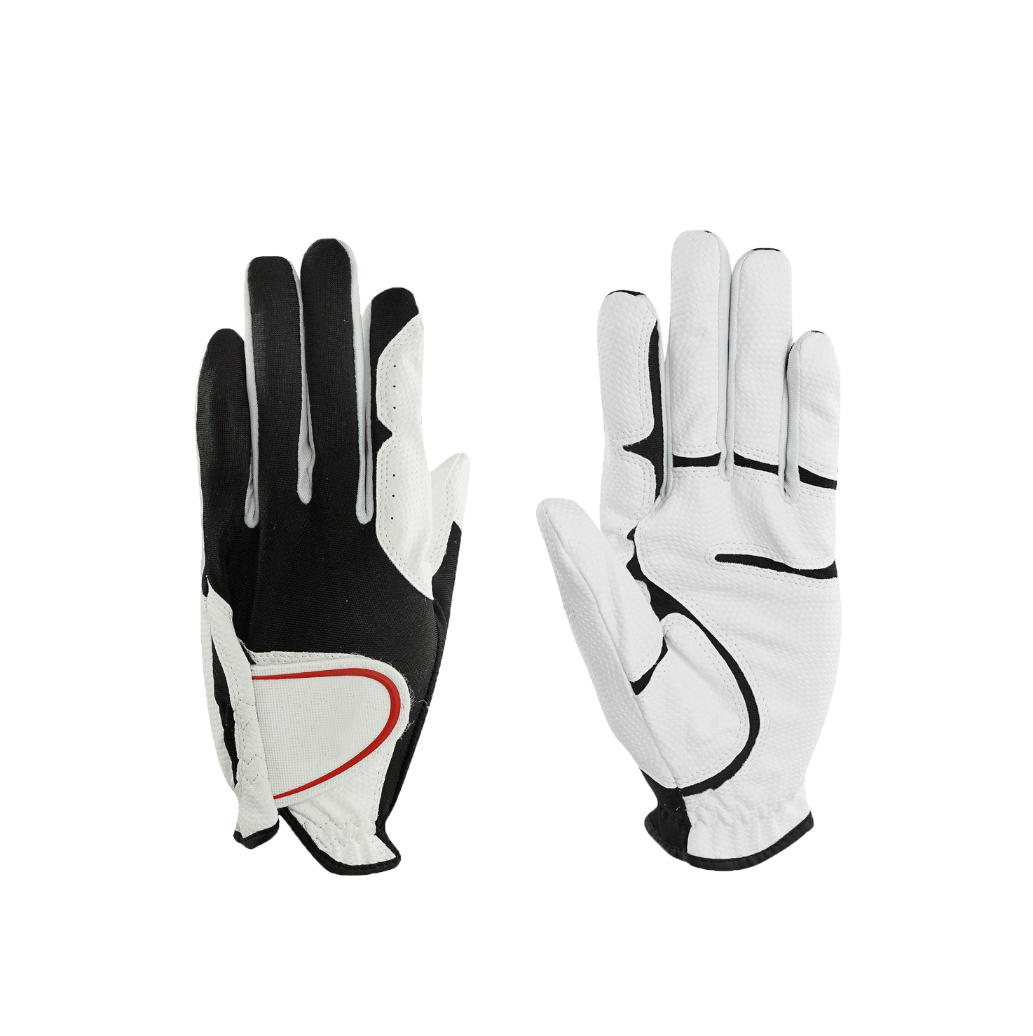 Women Cabretta Leather Grip Golf Gloves Compression Fits Golf Gloves