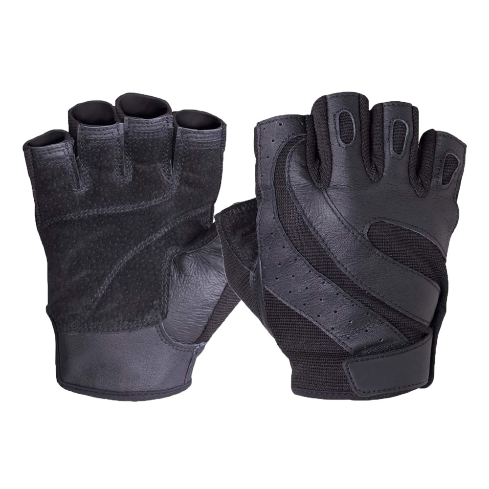Wholesale gym gloves cowhide leather Weightlifting Training gloves for Bodybuilding