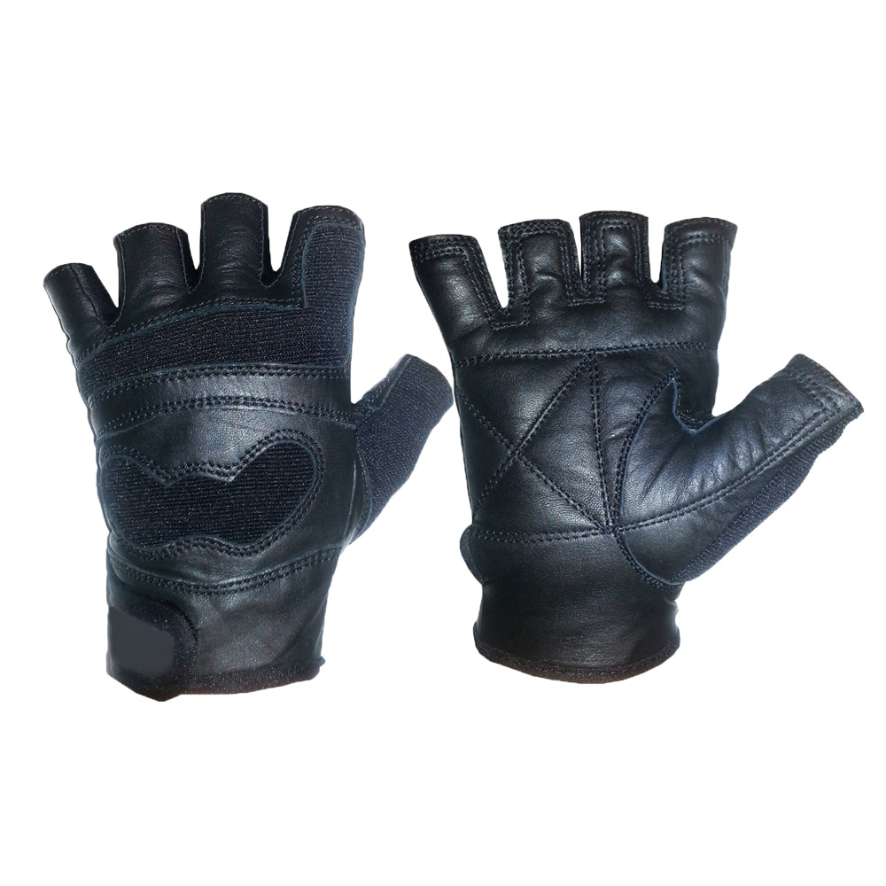 MENS workout gloves leather Weight Lifting Gloves for Gym grip
