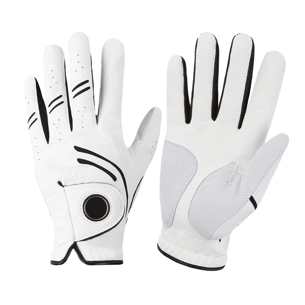 Digital Leather Incredible soft golf gloves comfortable fit all weather gloves ball marker