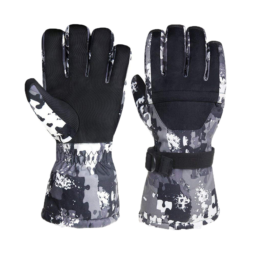 Super Warm snow ski gloves Windproof Water Resistant winter gloves