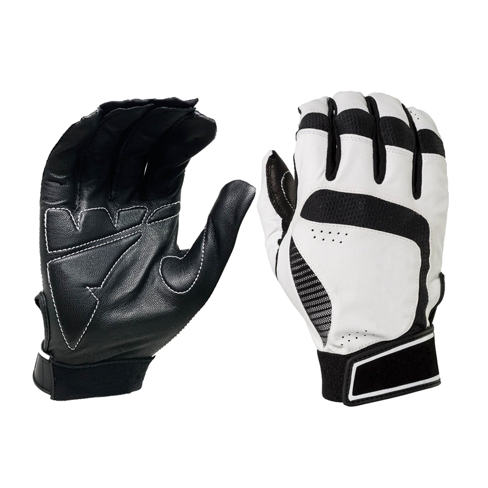 Adult baseball batting gloves baseball equipment top leather durable grip batting gloves