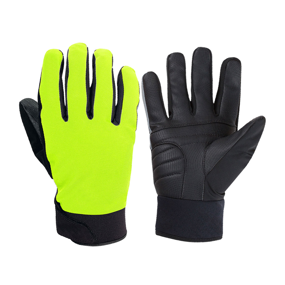 New windproof and extremely breathable bicycle gloves synthetic leather bike gloves