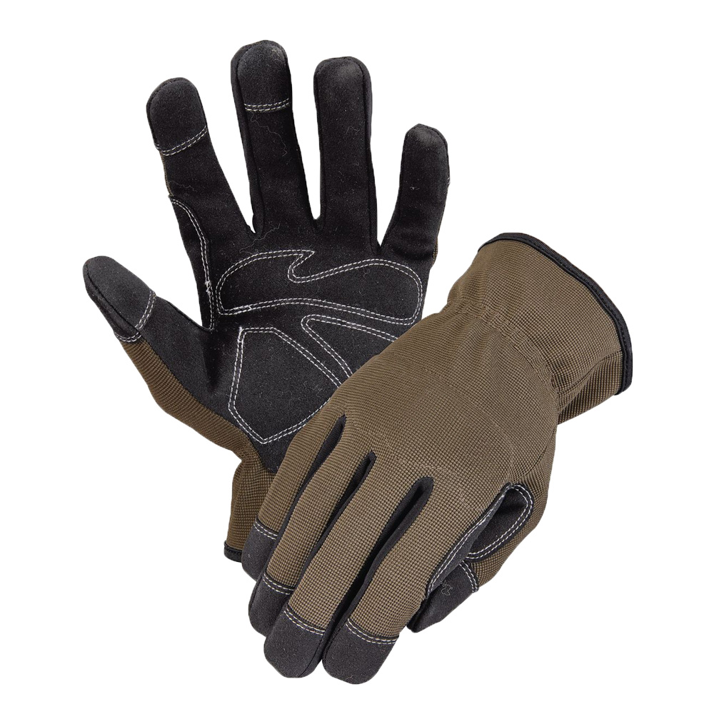 Adult work gloves protect from heat anti cut working leather gloves with foam padding