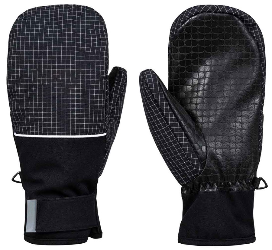 Custom PU palm waterproof insulated warm winter ski gloves