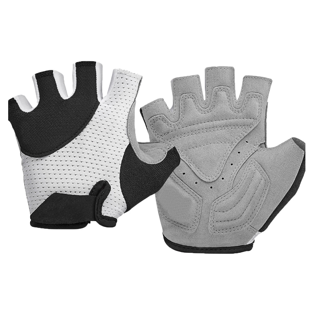 Summer breathable short finger cycling gloves durable grip MTB shock absorption cycling gloves