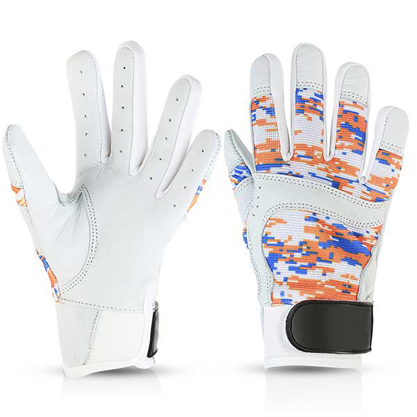 Hot sale Boys/girls sheepskin leather classic durable batting gloves OEM batting gloves