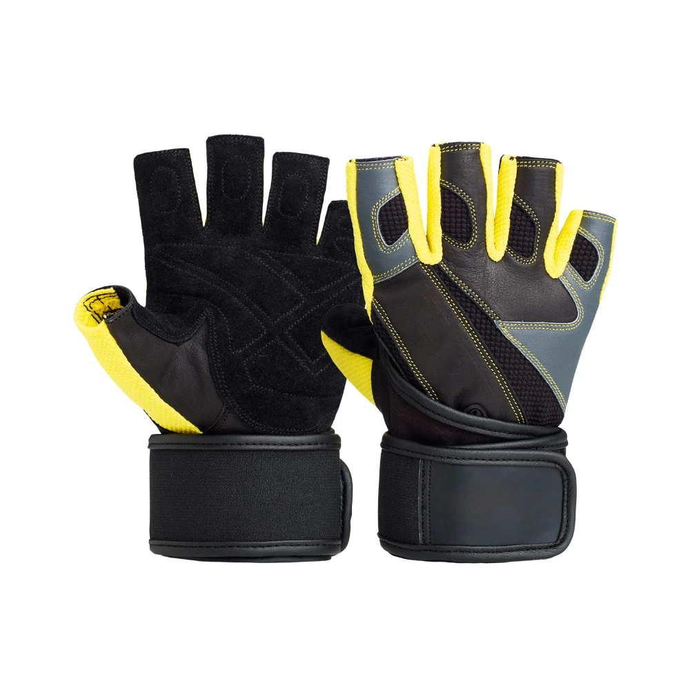 2020 New Customizable fingerless wear-resistant training gloves factory price