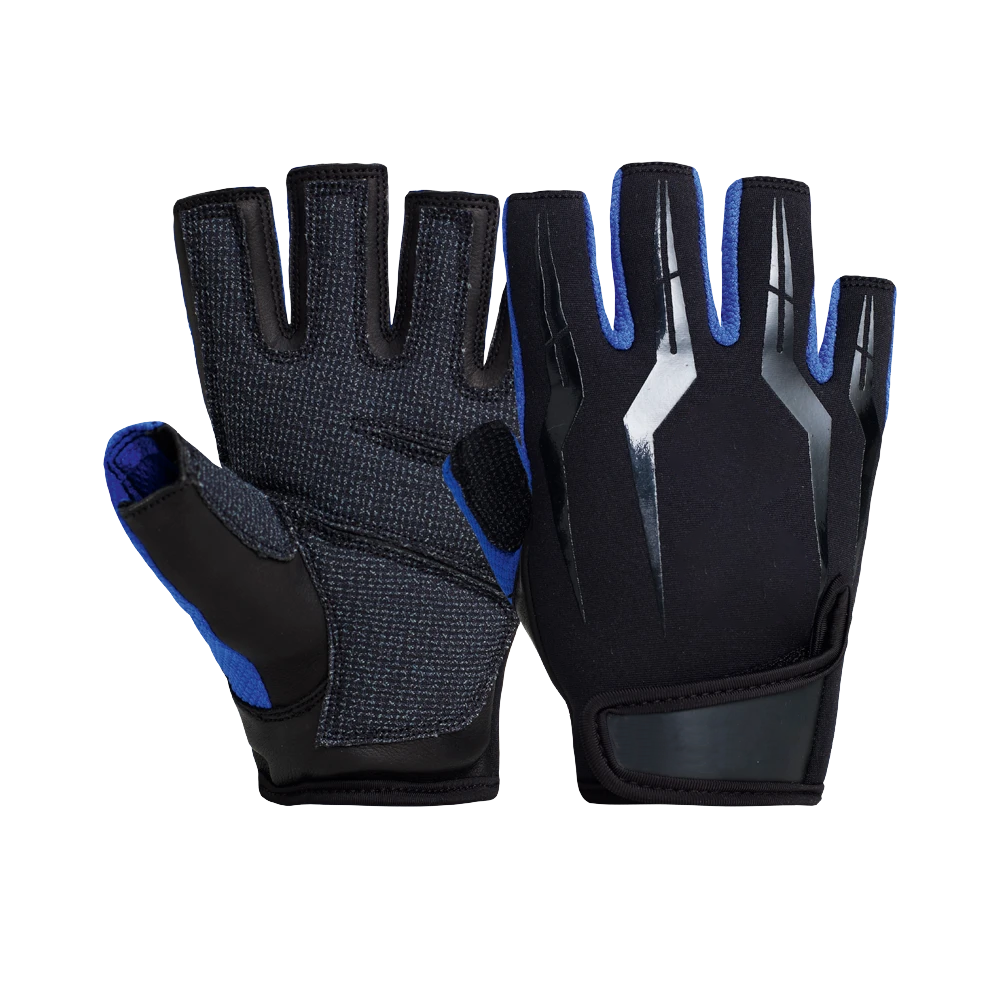 High quality fingerless antiwear non-slip weight lifting gloves manufacture