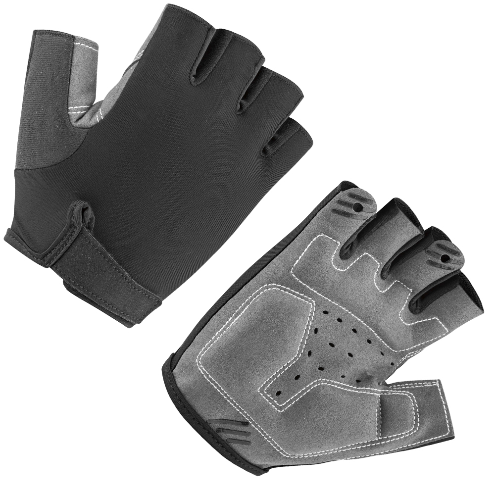New Fingerless lightweight elastic cycling gloves hard-wearing palm bicycle gloves