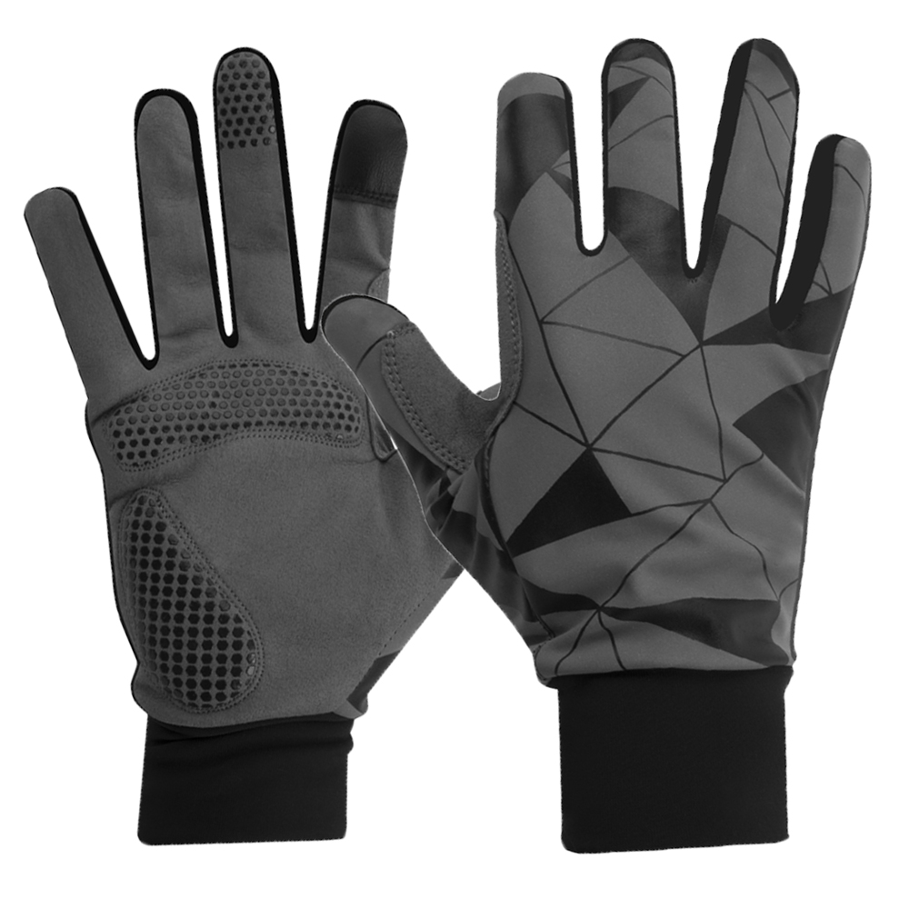 Reflective Cycling Glove touchscreen fingertip waterproof out shell bicycle gloves