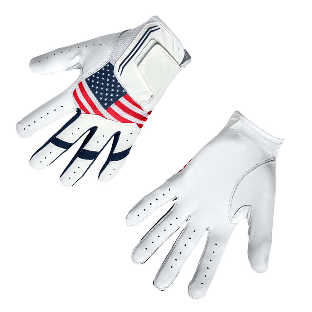 Men's golf gloves super soft leather golf gloves summer