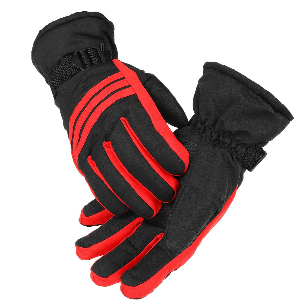High quality winter ski gloves Taslon warm velvet insulate waterproof ski gloves