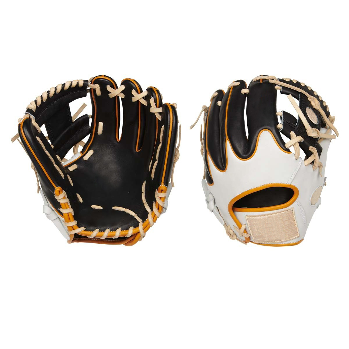 11.5" All leather hard-wearing youth Right hand throw baseball gloves