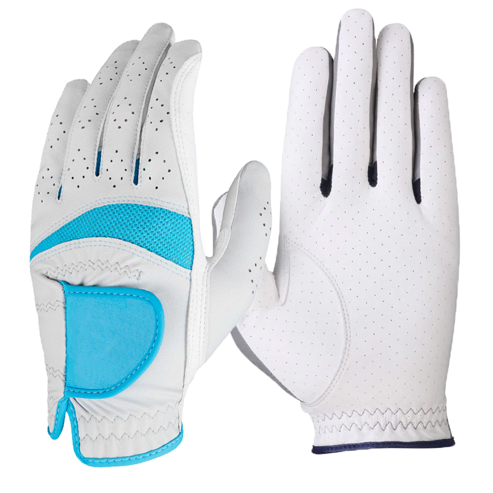 Women leather golf glove durable and grip left hand golf glove