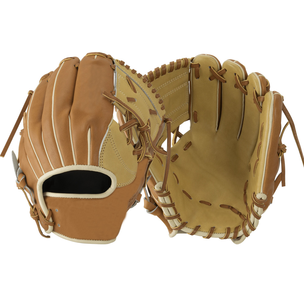 Personalized leather 11.25" Baseball Glove deep Pocket with one piece web baseball receiving gl