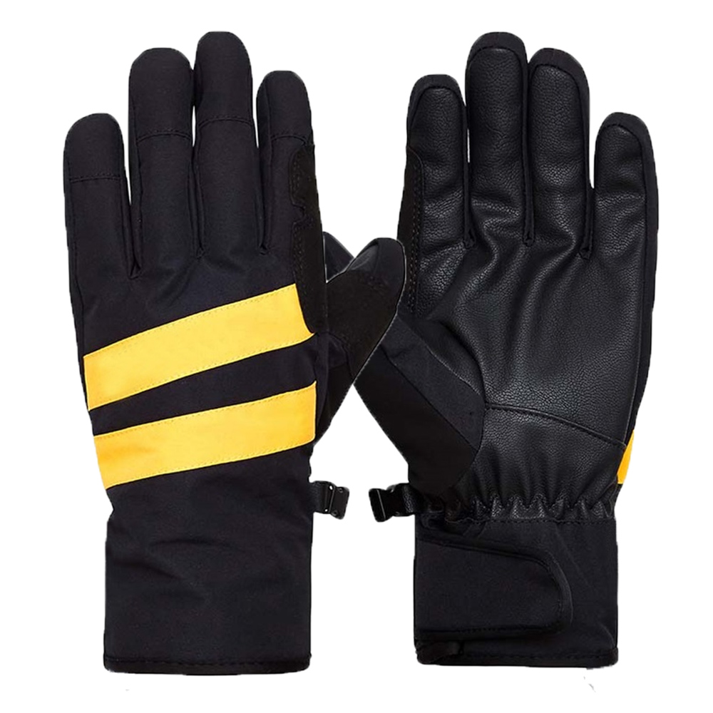 Premium leather high waterproof Insulated Ski Gloves all season snow gloves