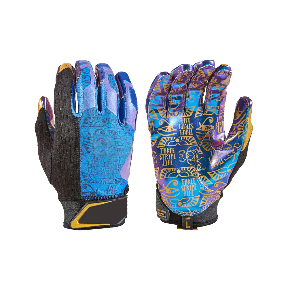 New design american football gloves adult football gloves