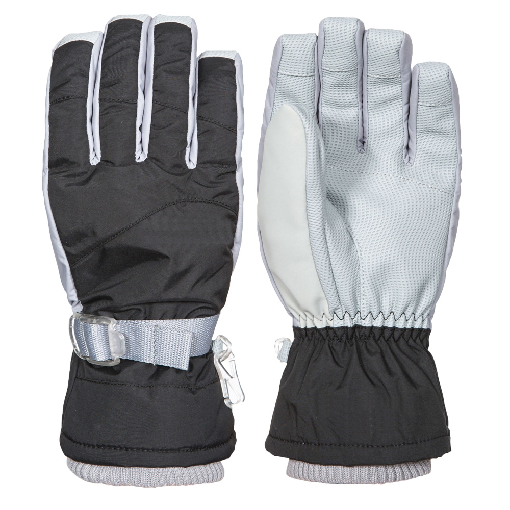 Mens ski gloves lightly white genuine digital leather durable grip ski gloves
