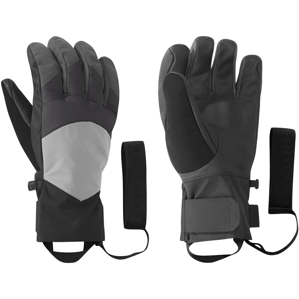 High-performance insulated touchscreen warm ski gloves