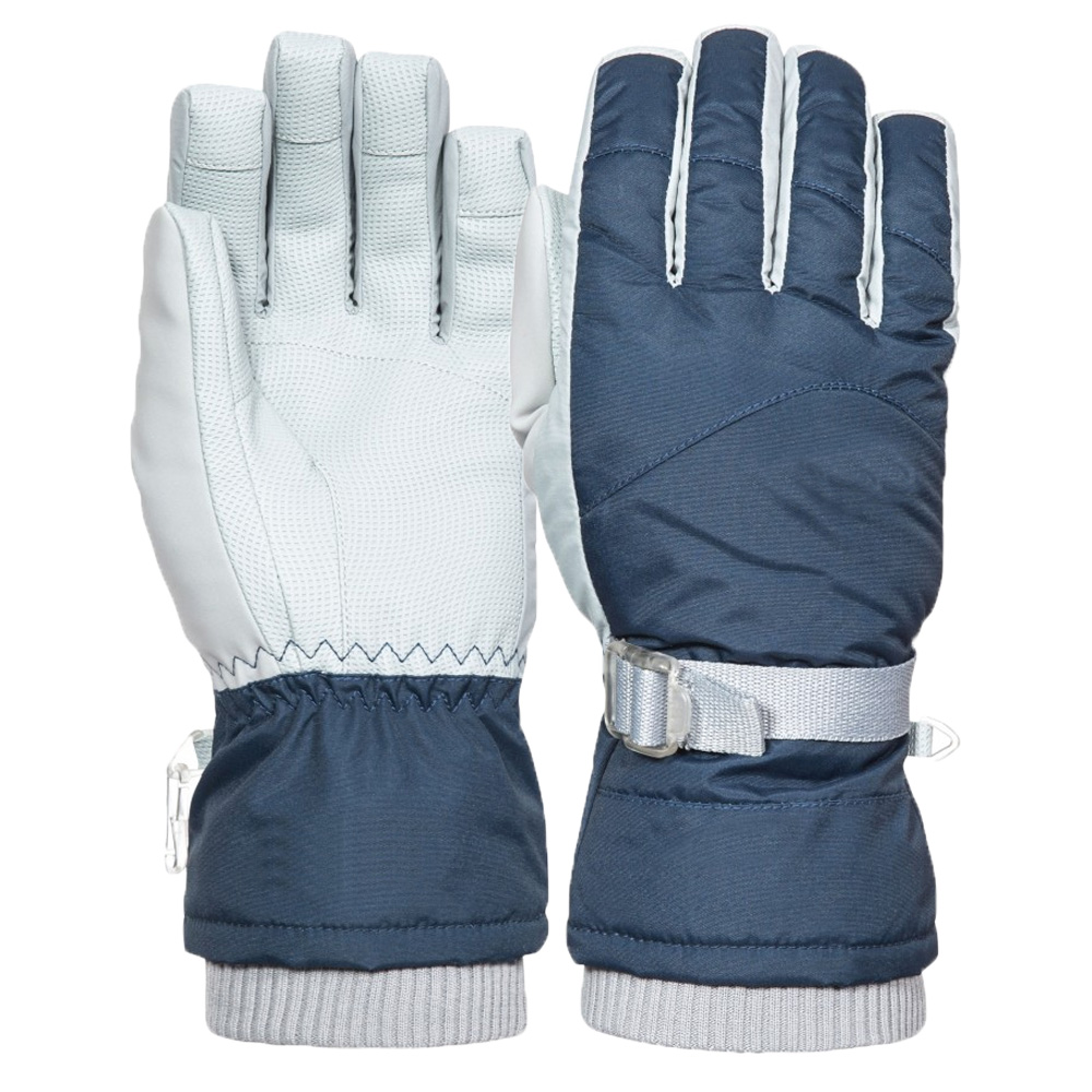 Man winter waterproof heated leather Ski gloves for sale