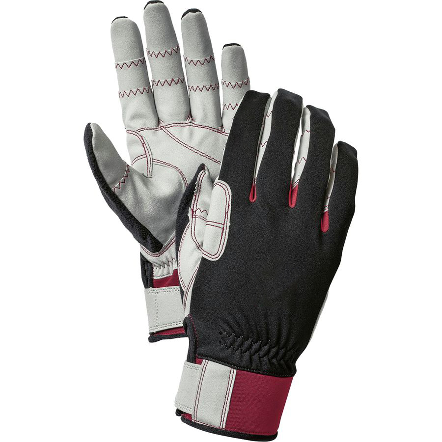 Streamlined windstopper weather-resistant breathable ski gloves