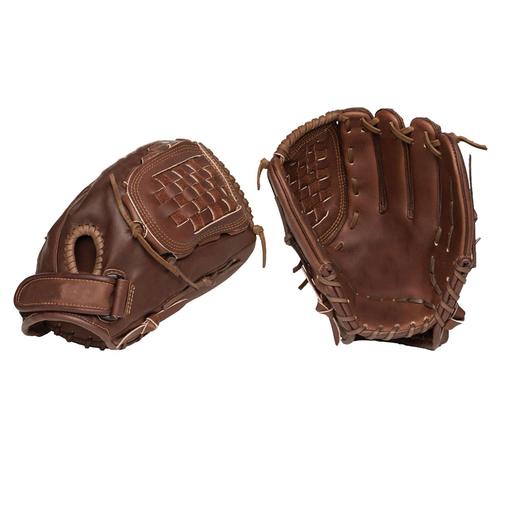 brown baseball infield gloves high quality kip leather baseball gloves