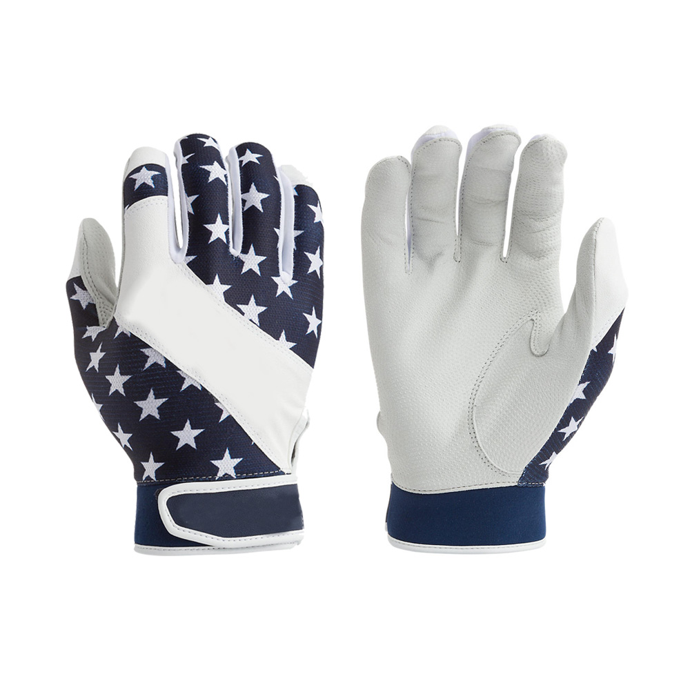 Adult batting gloves spandex breathable batting gloves factory