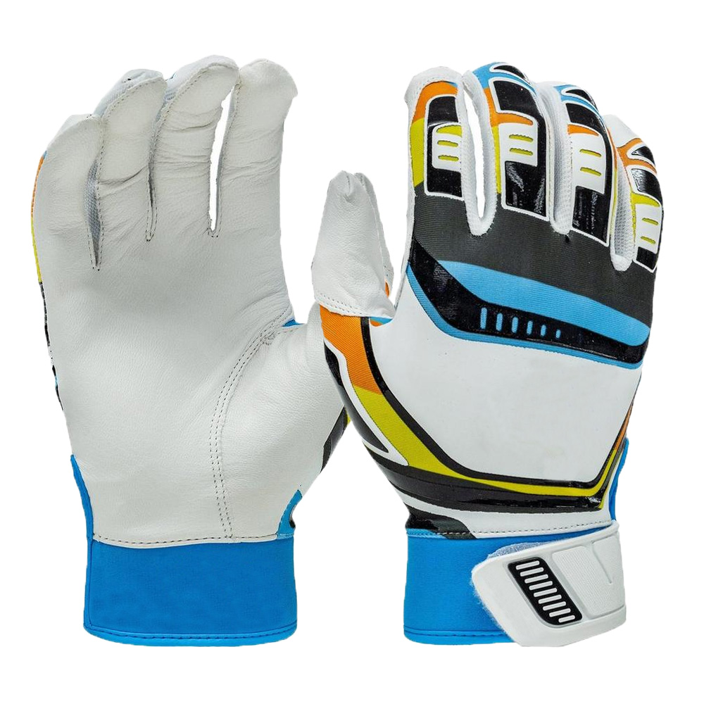 Best quality smooth goatskin leather gloves manufacturer batting gloves for sale