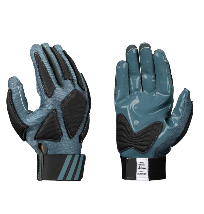 Wholesale football receiver gloves adult padded football gloves