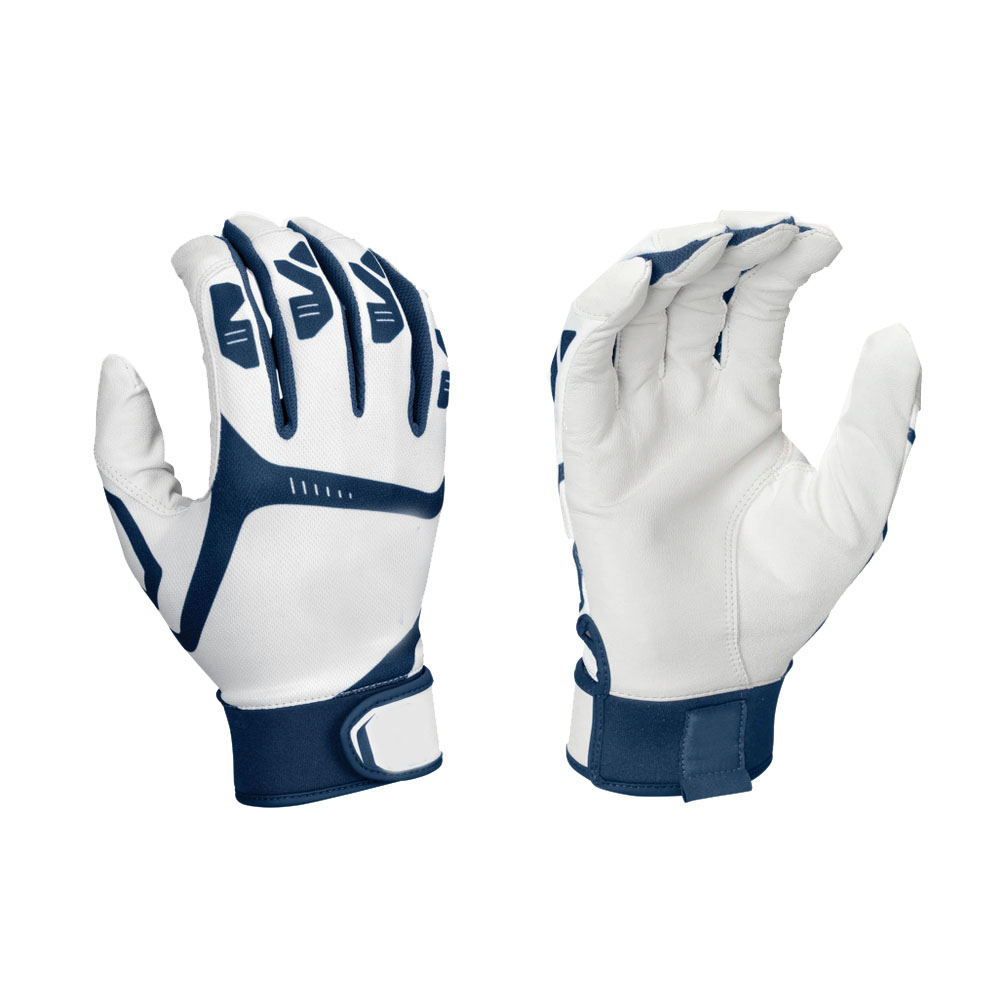 Wholesale batting gloves goatskin leather palm batting gloves
