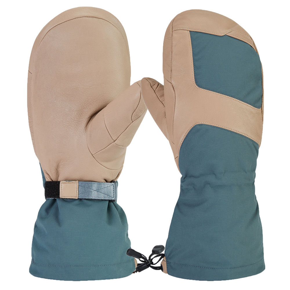 New hot sale soft ski mittens extremely warm wind-resistant winter mittens fleece lining