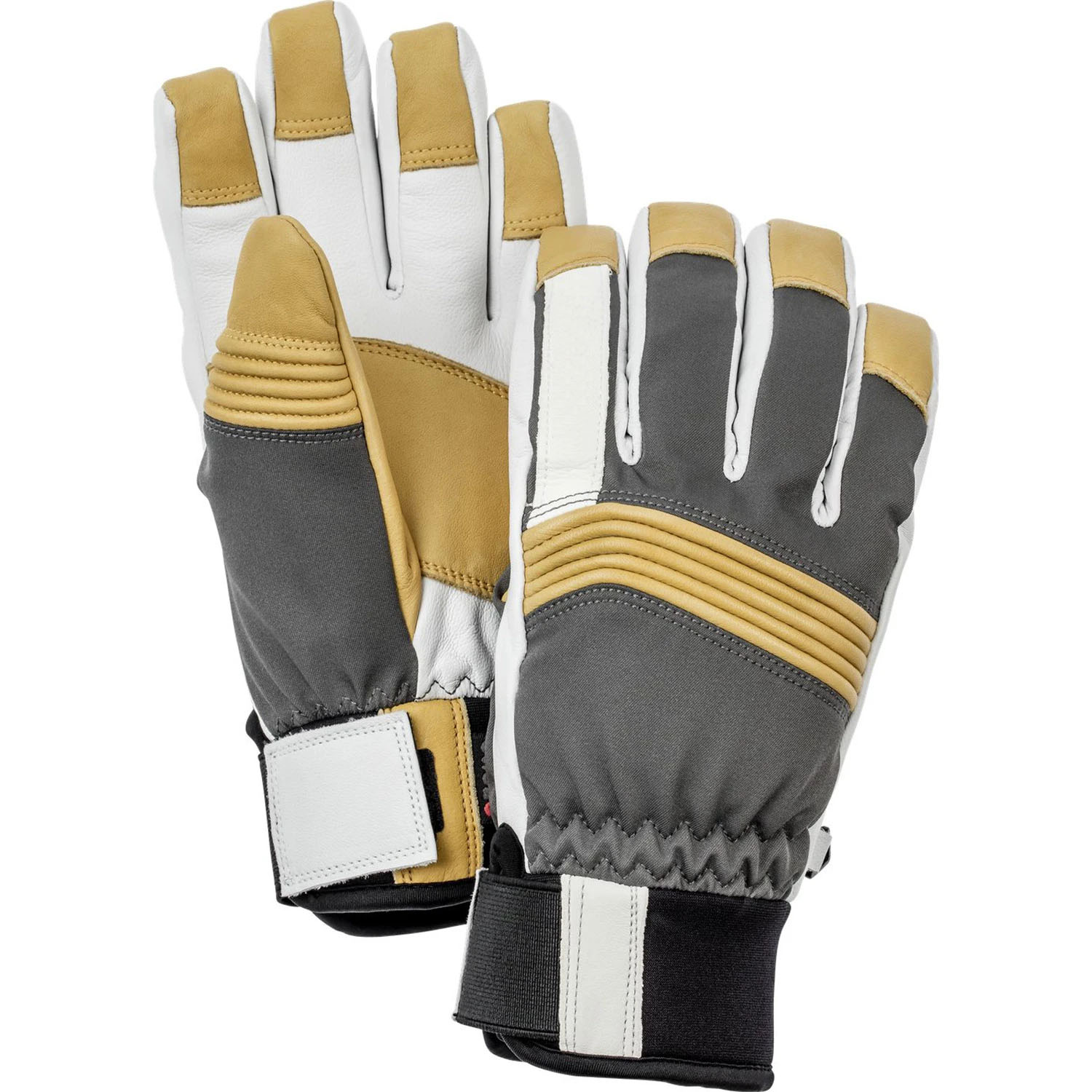 Waterproof ski gloves leather sports ski equipment insulated ski gloves