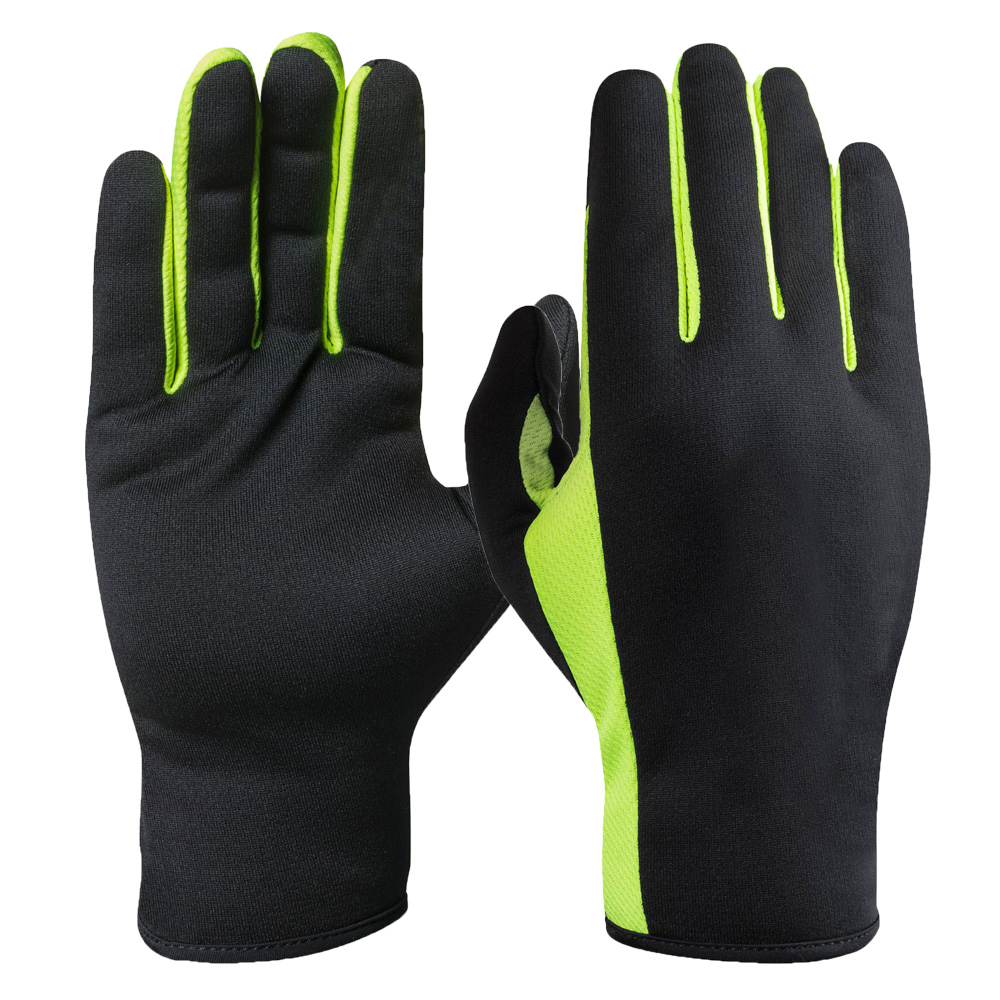 Breathable running gloves for men women long finger flexible running gloves