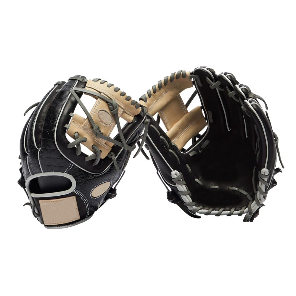 High quality gator leather baseball gloves infield baseball gloves