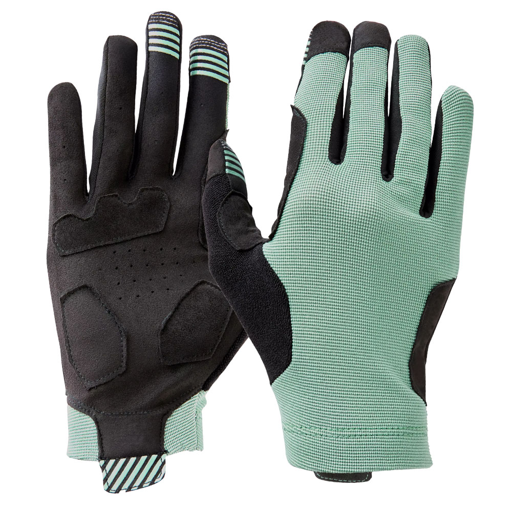 Safety MTB cushioning padded biking gloves mountain biker gloves with silicone gel grip