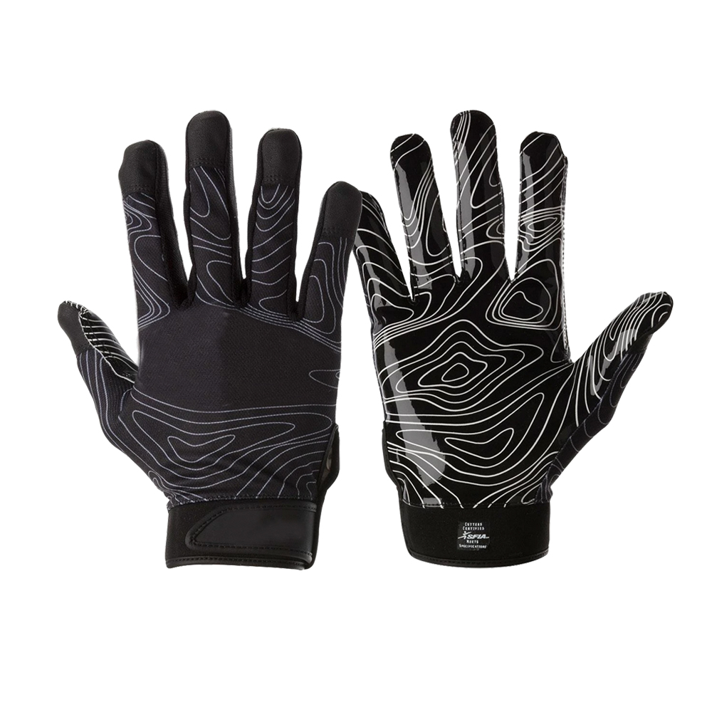 Custom design american football gloves professional receiver gloves
