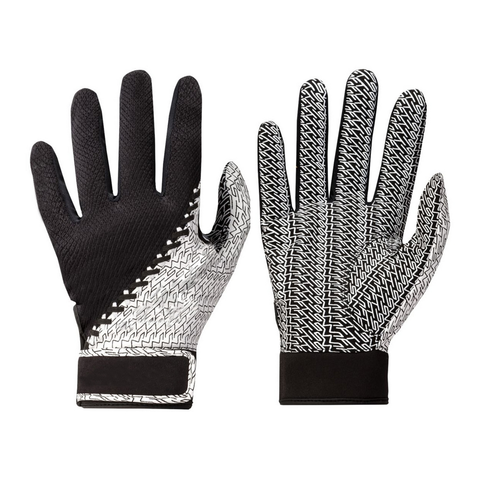 Silicone printed palm batting gloves fastpitch batting gloves custom logo